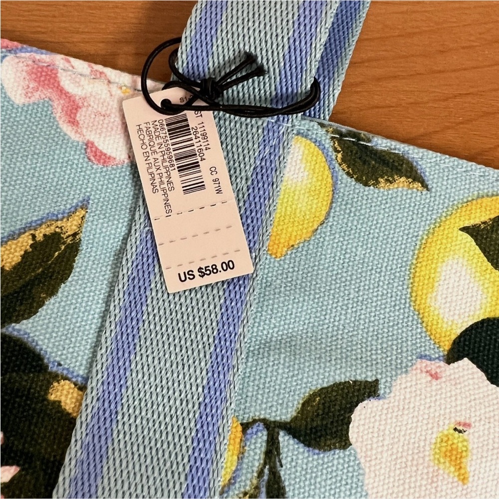 Victoria Secret Swim Cooler Floral Lemon Tote Bag - Picture 7 of 7